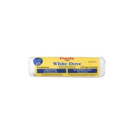 Krylon White Dove Smooth 3/8" Nap Woven Covers  9", PK 15 144670092